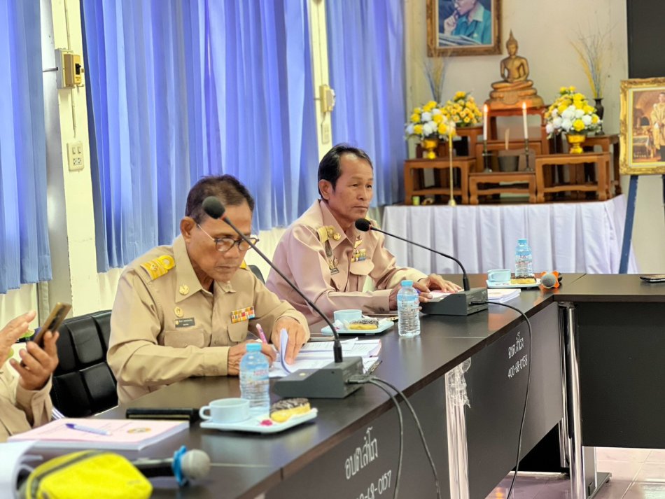 ประชุมสภาองค์การบริหารส่วนตำบลสำโรง สมัยสามัญ สมัยที่ 3 ครั้งที่ 1 ประจำปี 2569